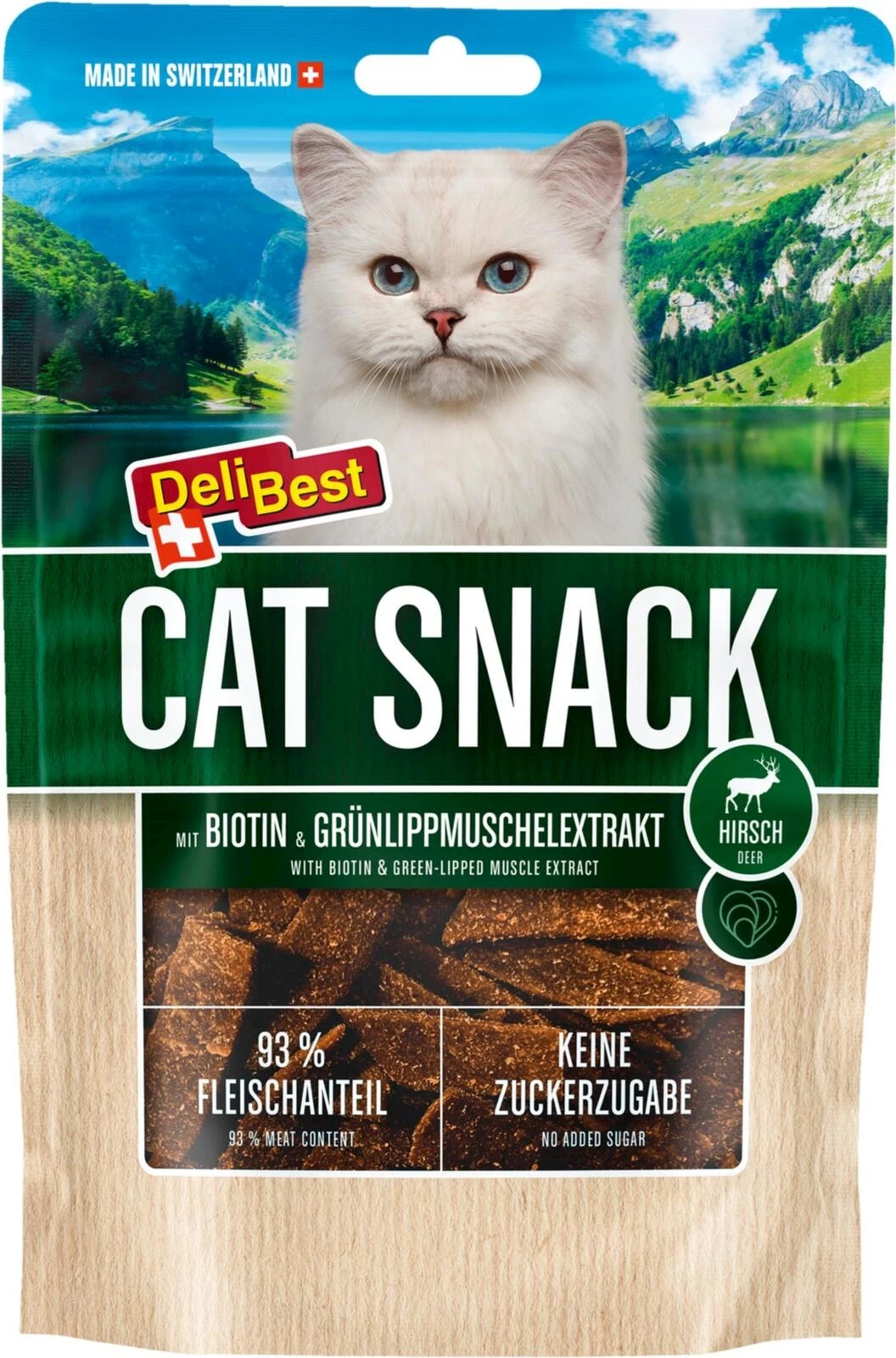 Cat Snack Hirsch DeliBest 50 g