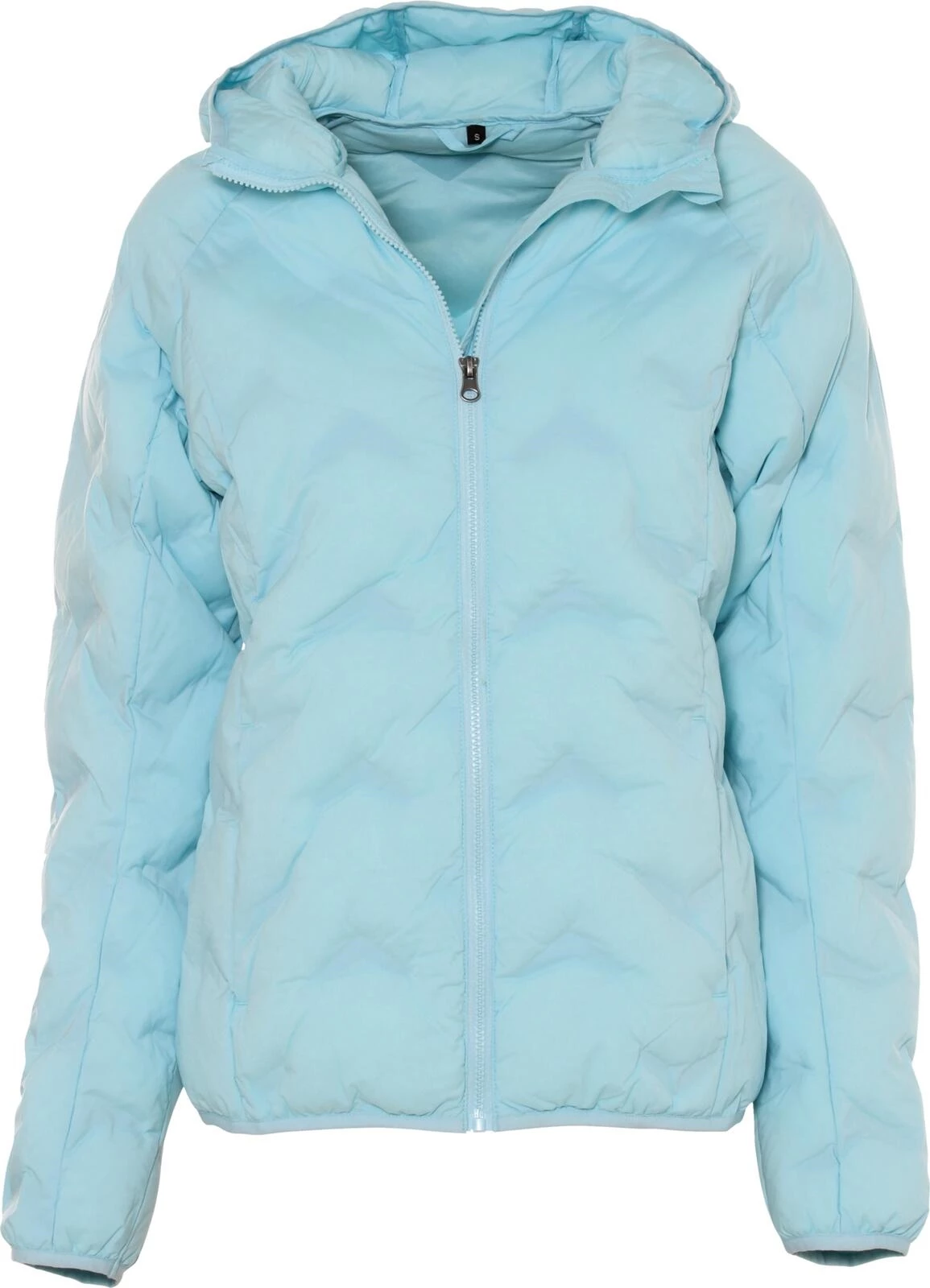 Steppjacke D. hellblau S