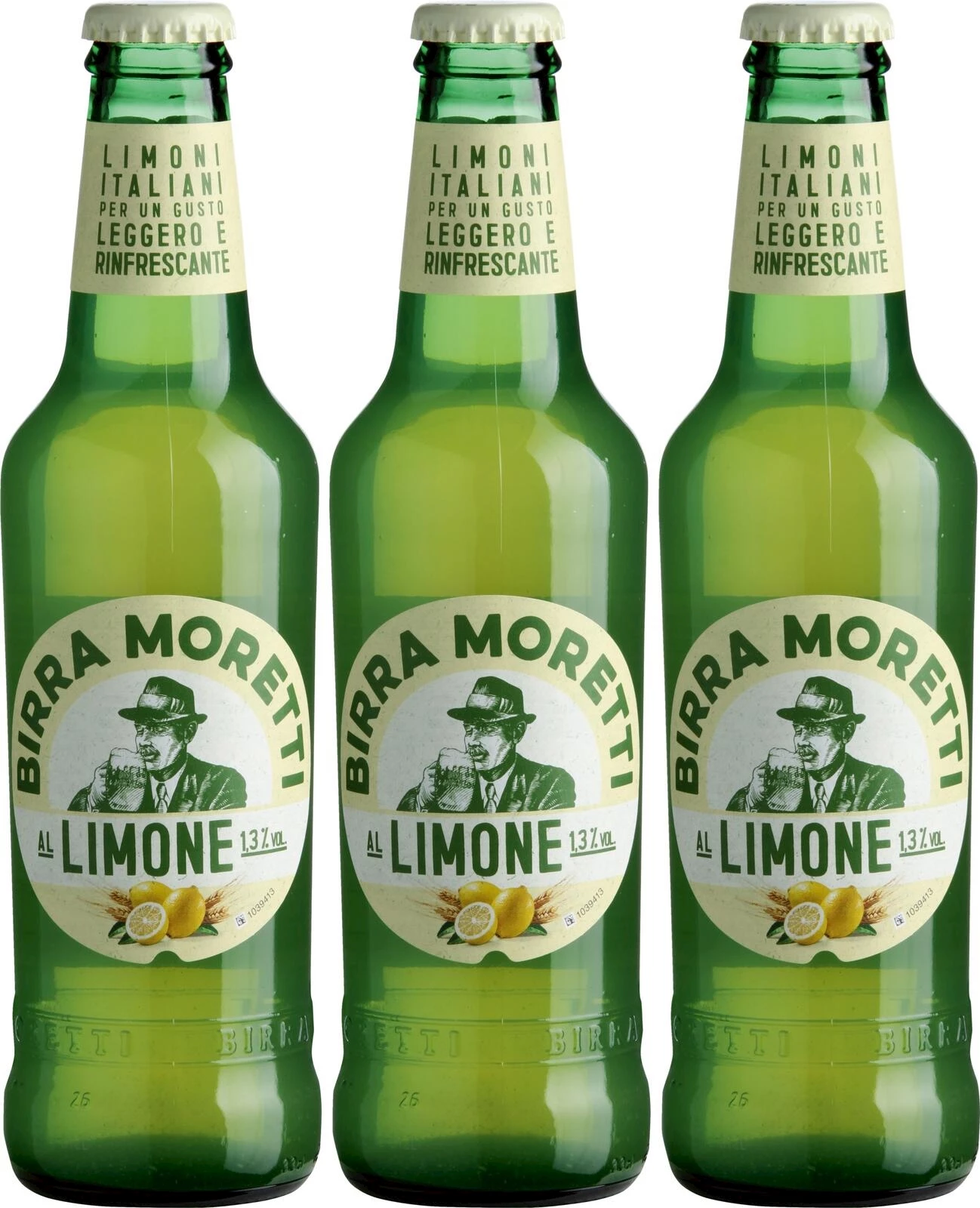 Bier Moretti Limone 3 × 33 cl
