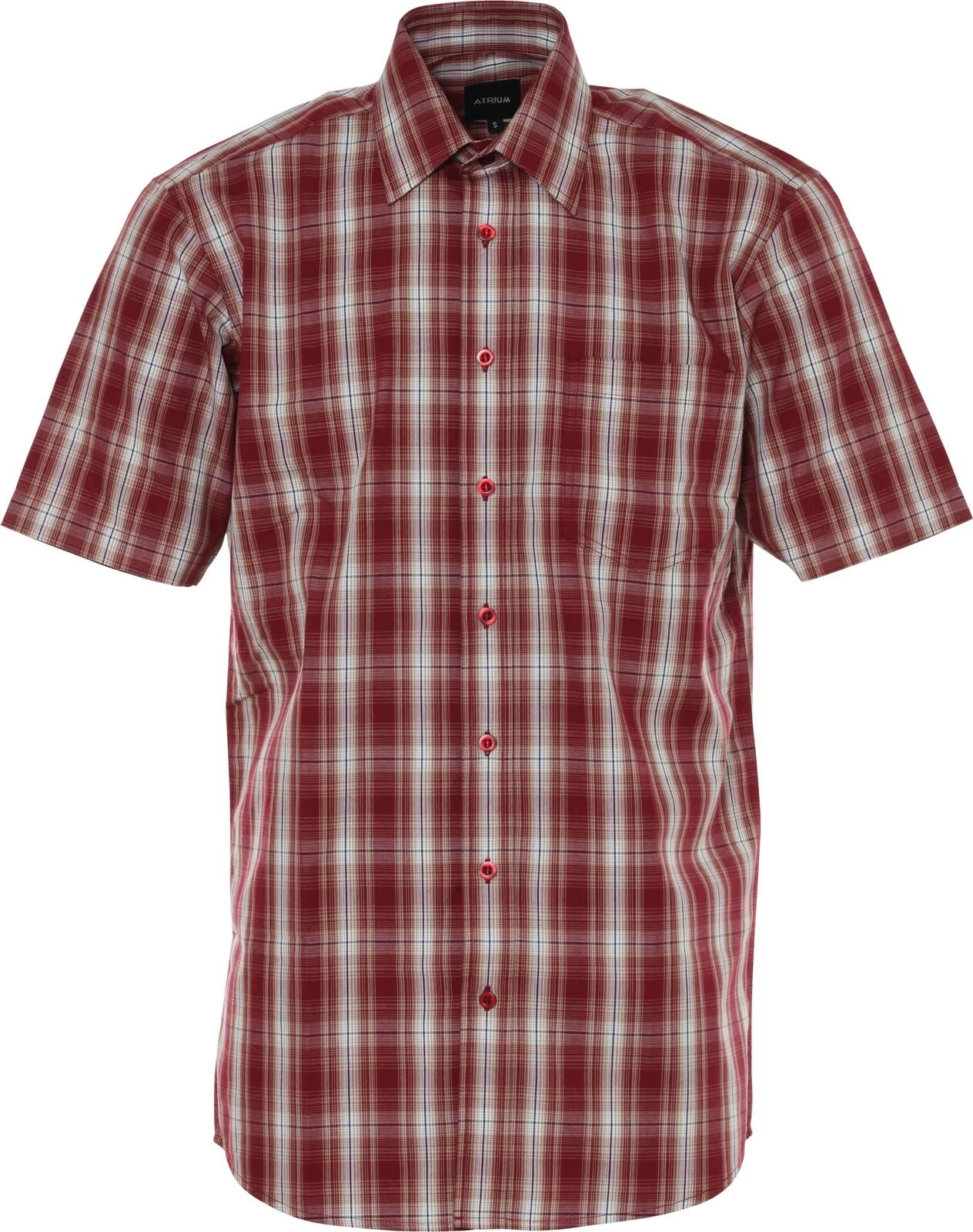 Freizeithemd kurz rot S