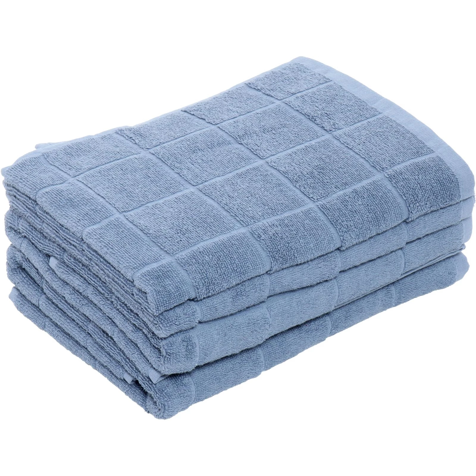 Frottee Set 4-teillig blau kaufen - Heimtextilien allgemein