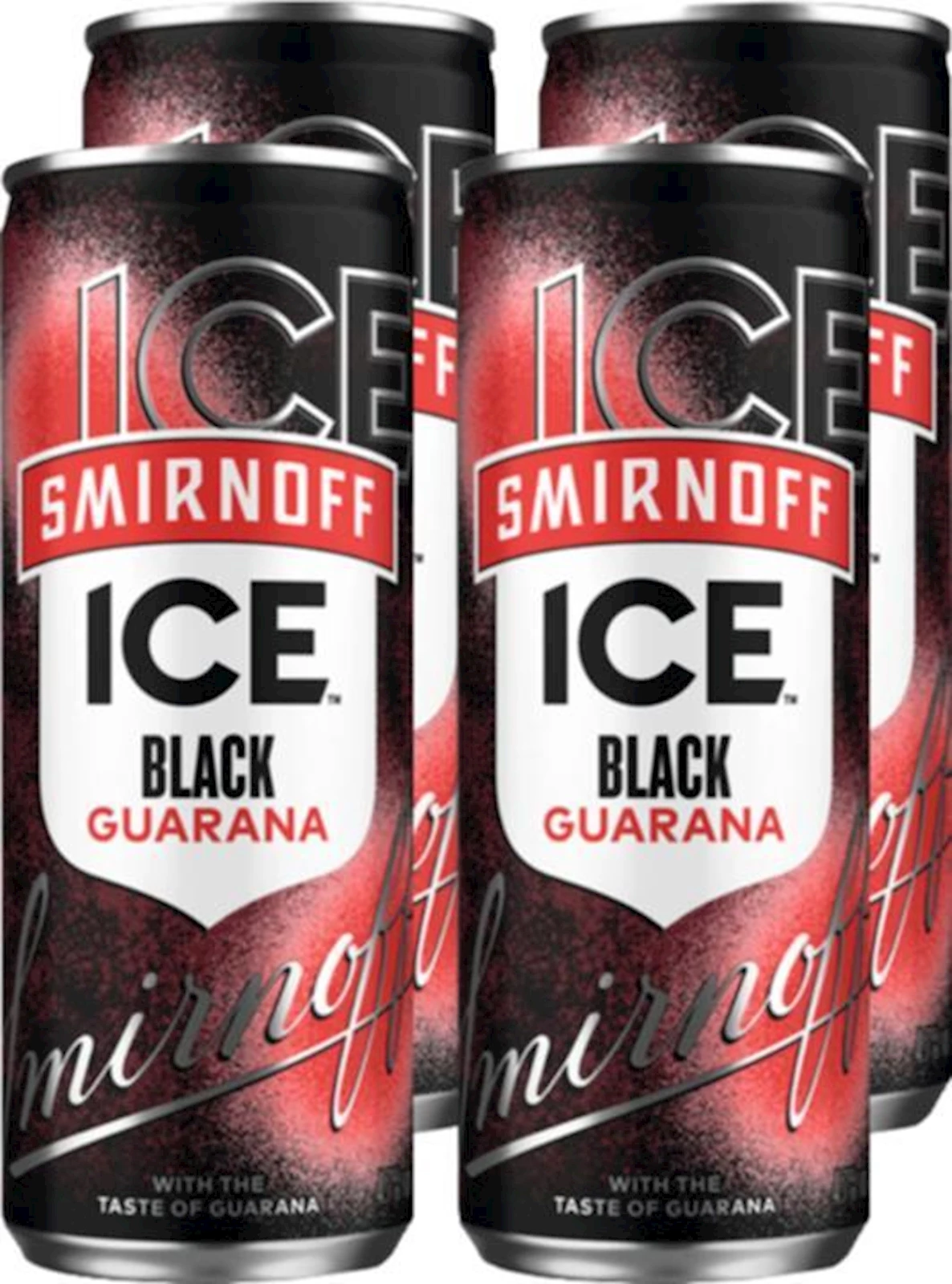 Smirnoff Ice Black Guarana Dose 4% 4×25
