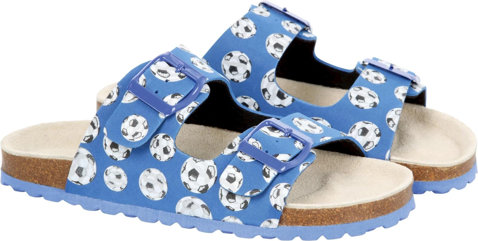 Fussbett-Slipper blau 29