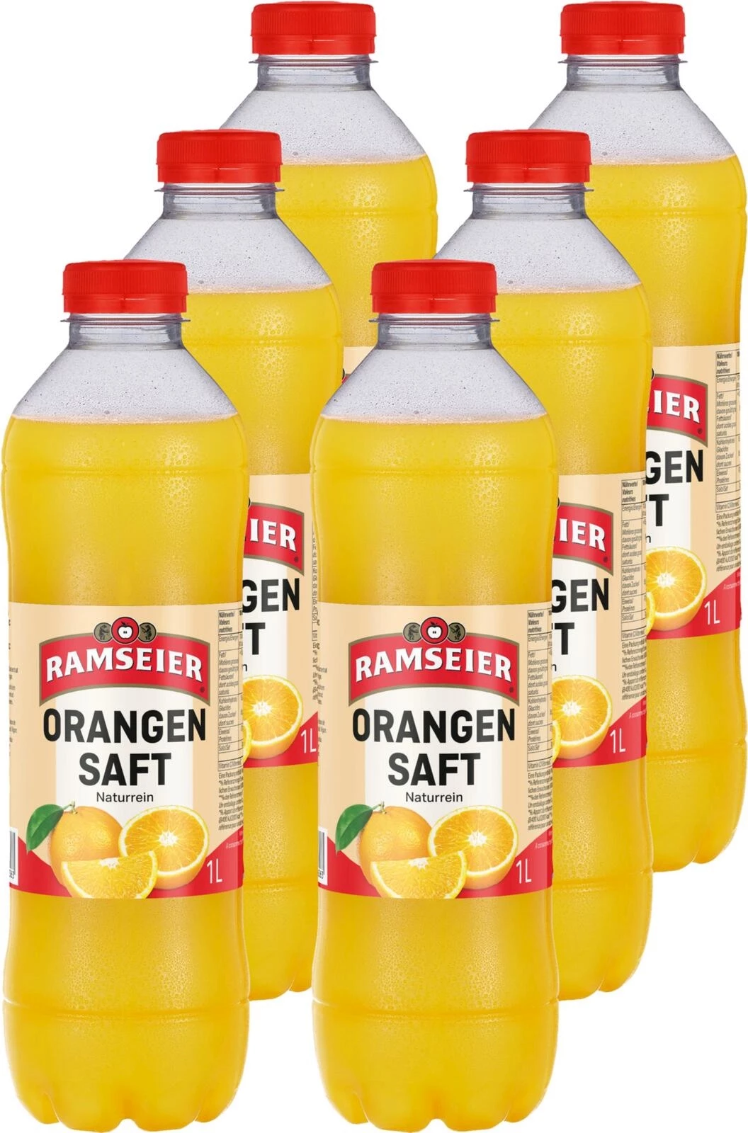 Jus d'orange Rams. 6 × 100 cl PET