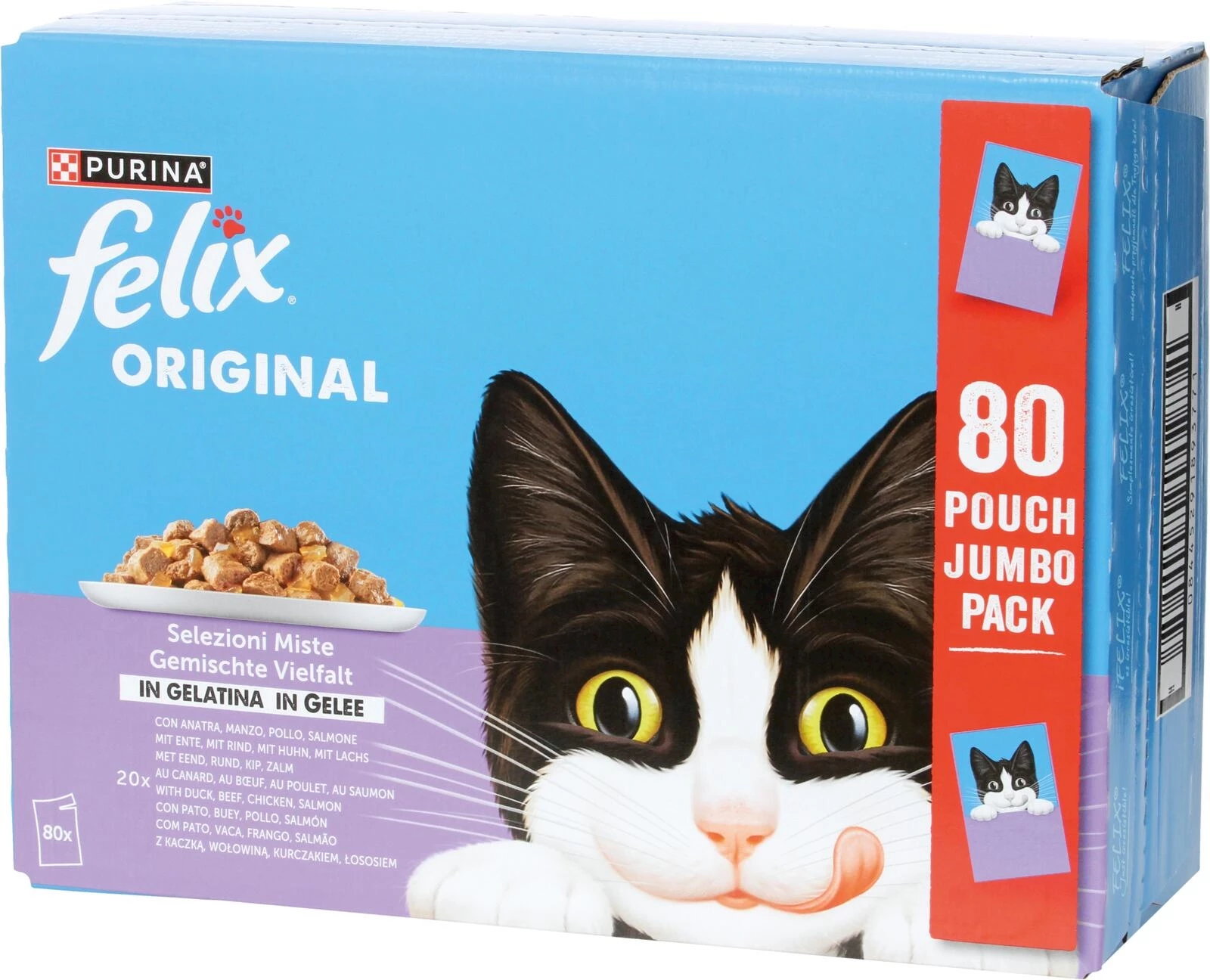 Katzenfutter Felix Nass 80 × 85 g