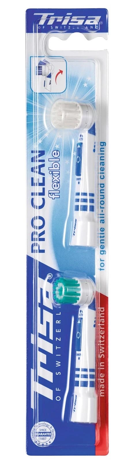 Brosses de rechange Trisa Pro Clean Fle
