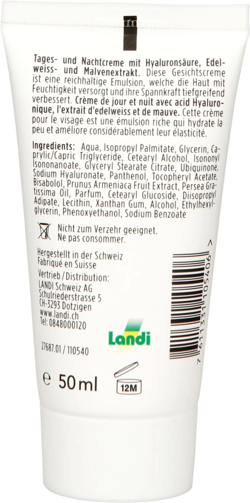 Crème jour et nuit Hyaluron 50 ml