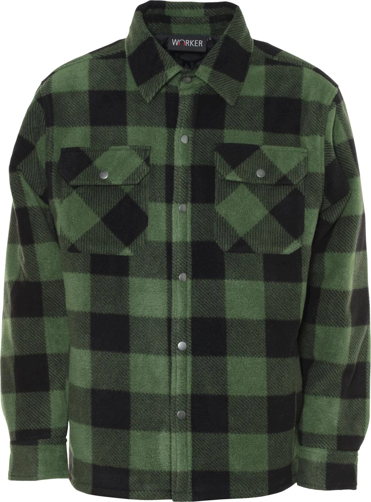 Thermojacke grün-schwarz S
