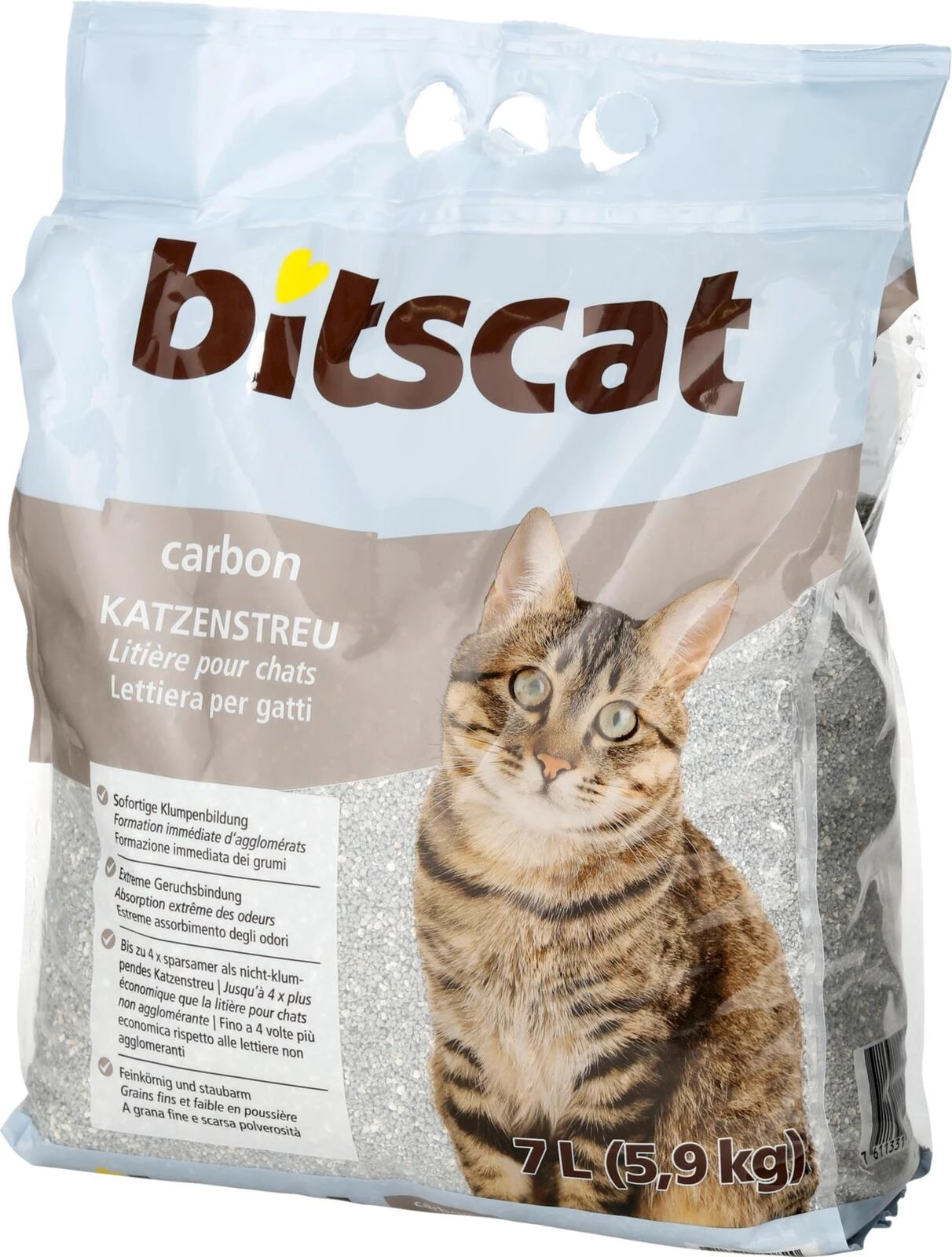 Katzenstreu Carbon bitscat 7 l
