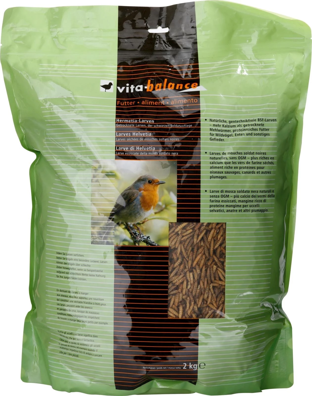 Larves d'Hermetia 2 kg