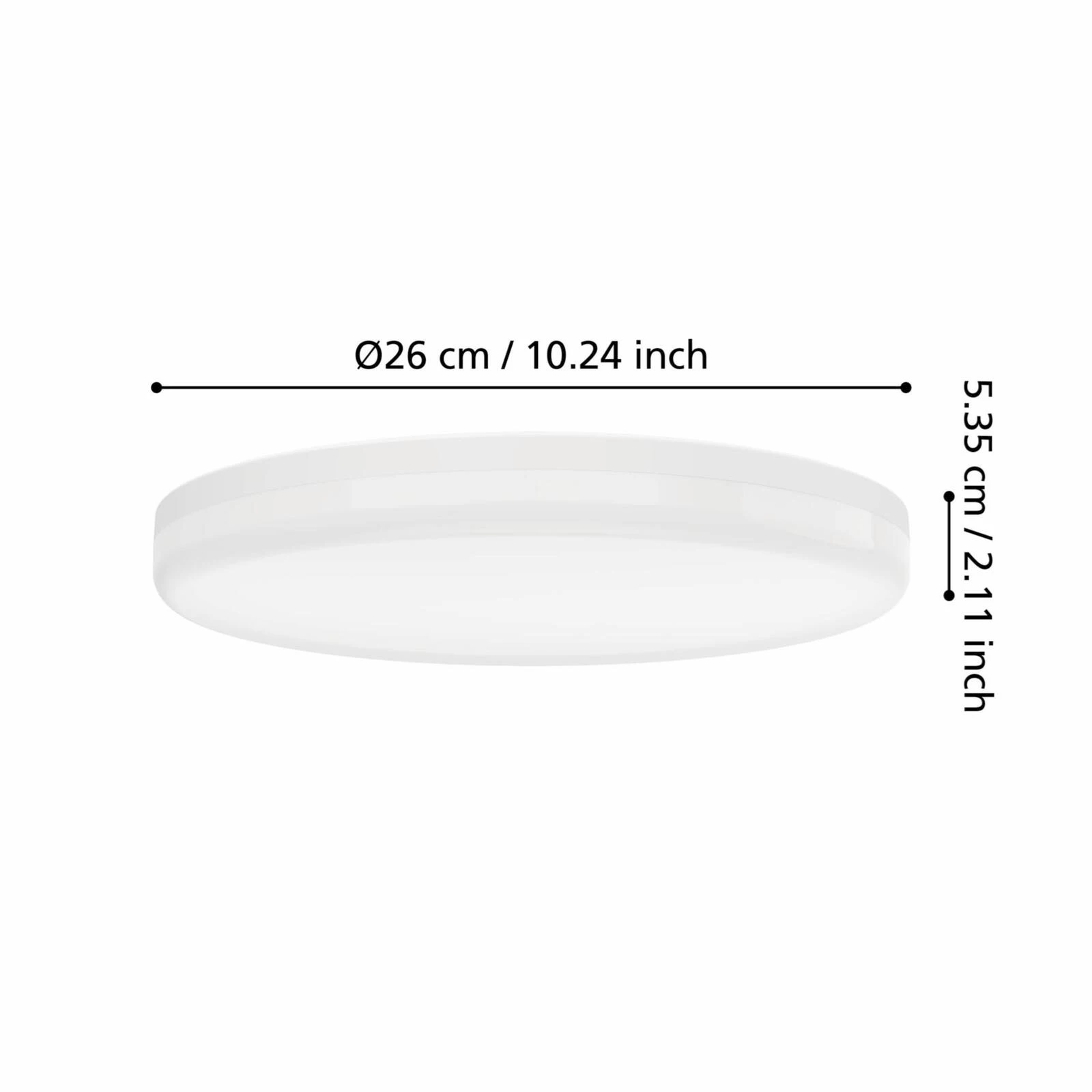 Plafonnier CASTAGNETO 26 cm