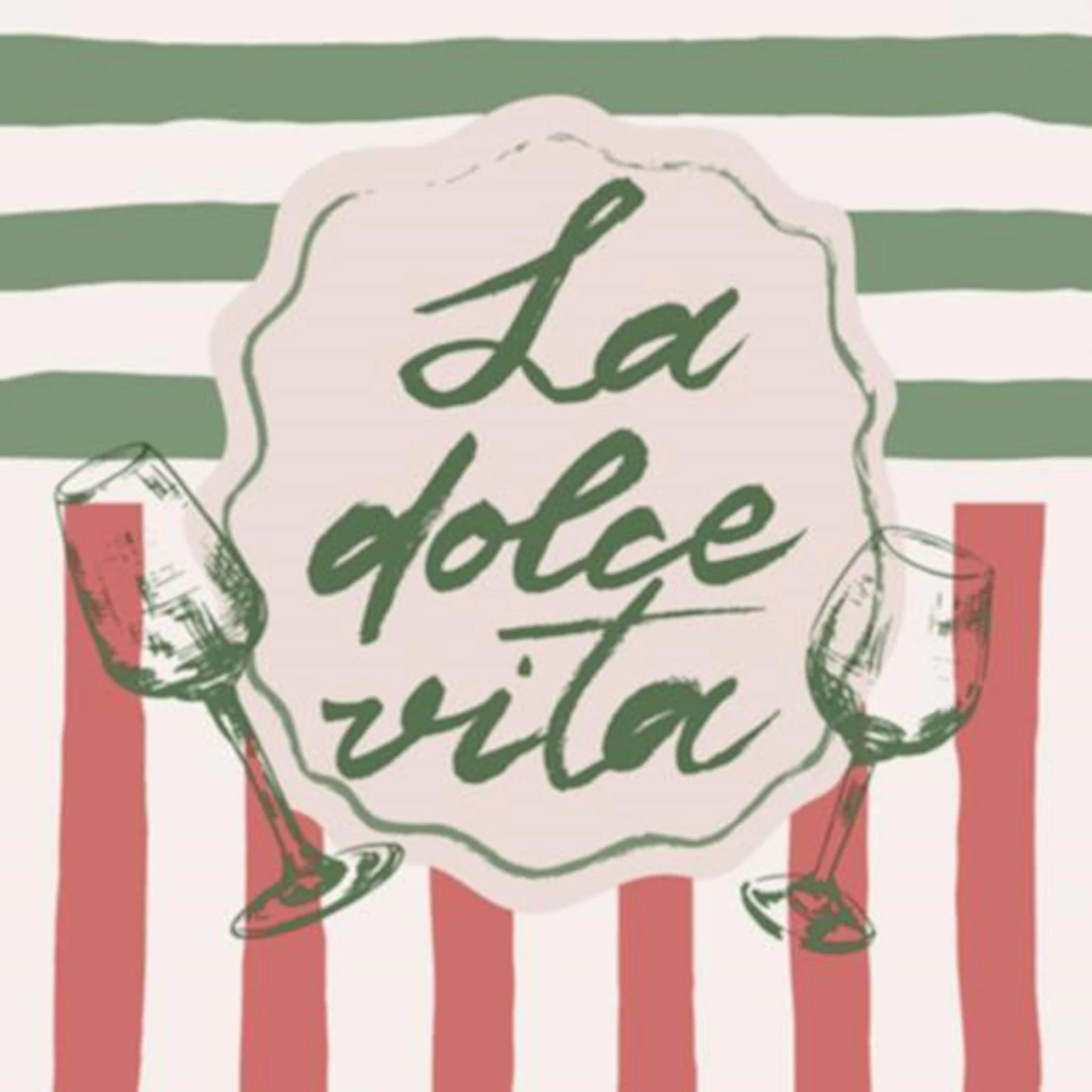 Serviettes 33 × 33 cm La dolce vita