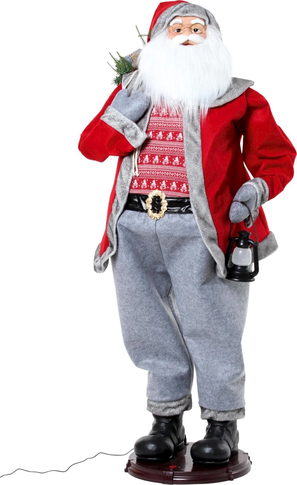 Weihnachtsmann 150 cm mit Musik