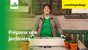 Conseils de jardinage - Préparer une jardinière