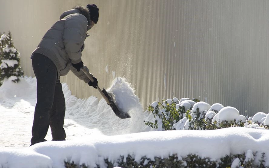 Pelle à Neige Avec Roues HENGMEI - Lame Métallique Réglable 45°, Largeur 460 Mm, Pour Allée, Trottoir