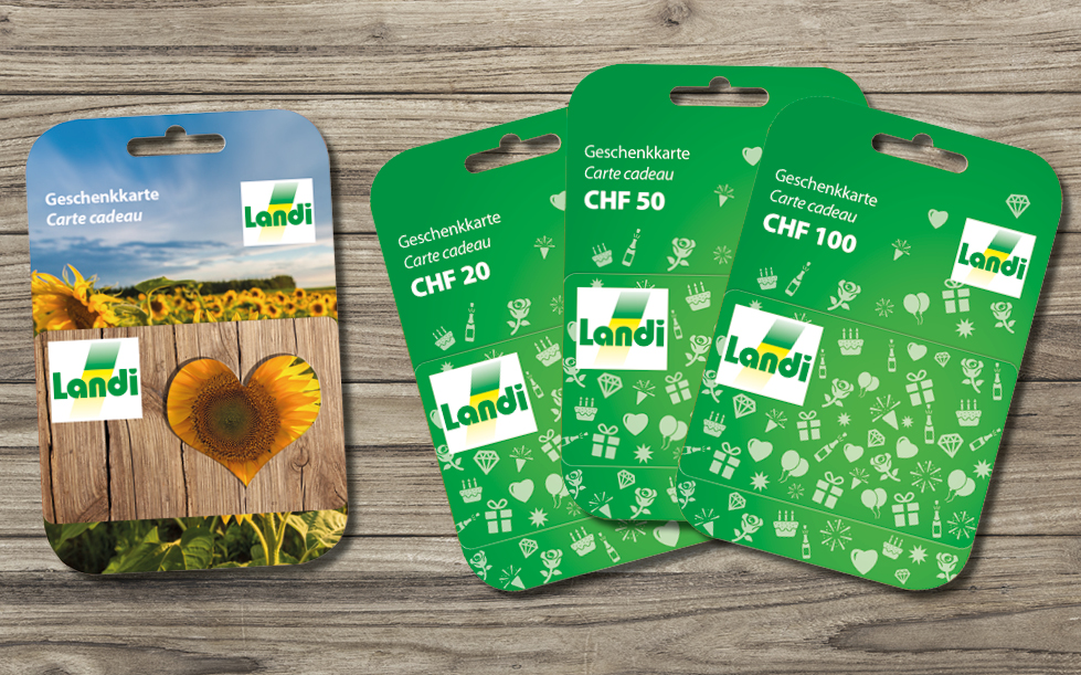 Carte cadeau LANDI à offrir